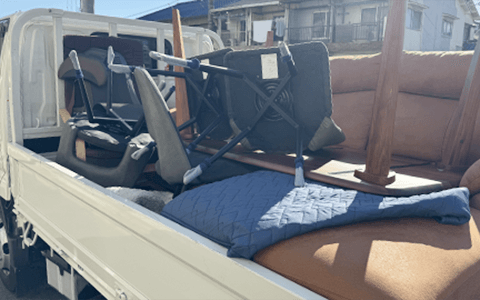 不用品回収作業イメージ